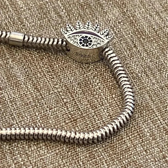 S925 Evil Eye Charm - Picture 6 of 6